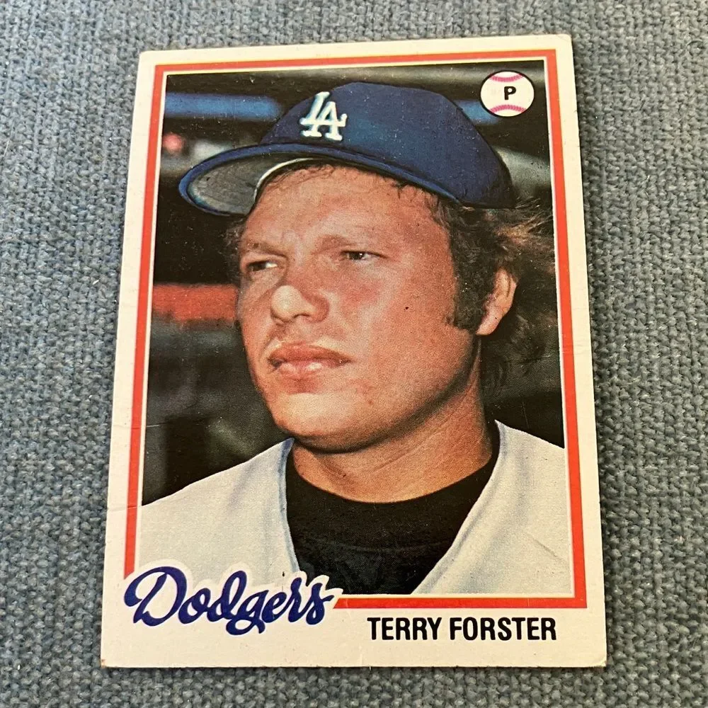 1978 Topps Los Angeles Dodgers Baseball Card Trading Card